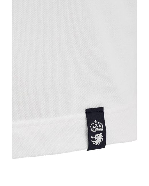 Drumohr T Shirts En Polos Wit in het White voor heren