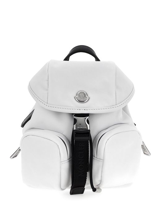Moncler White 'Mini Trick' Crossbody -Tasche
