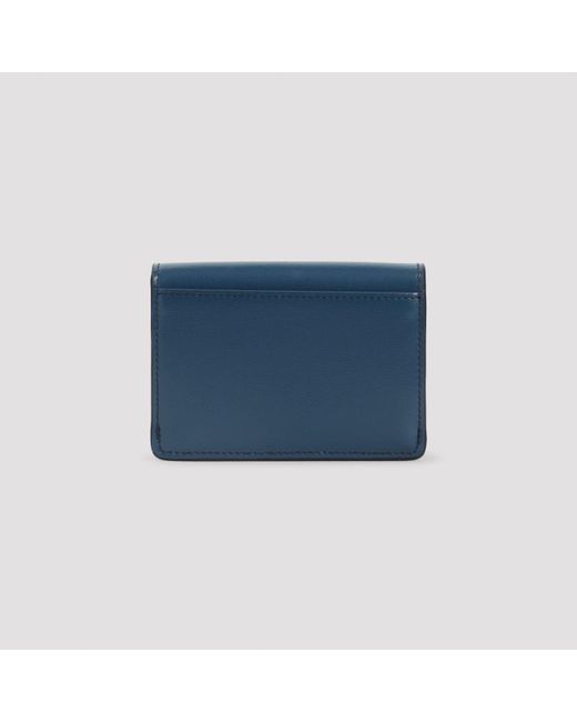 Céline Blue Kartenetui mit Klappe