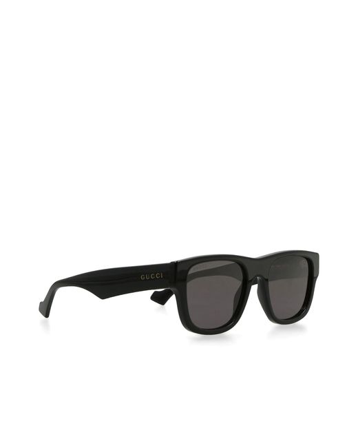 Gucci Black Squared Sunglasses for men