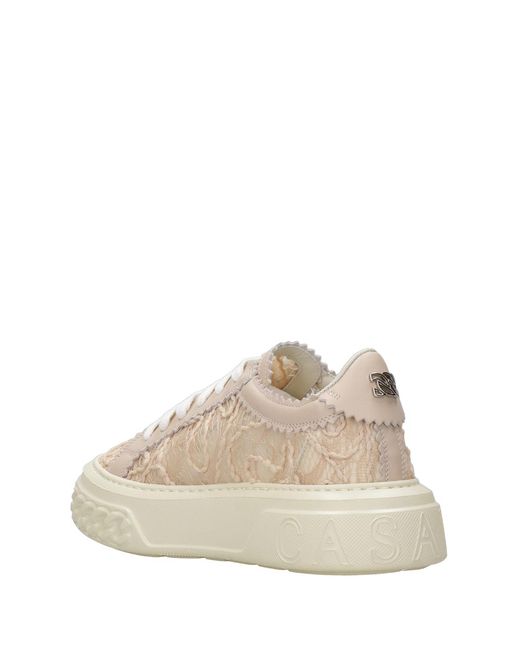 Casadei Natural Sneakers