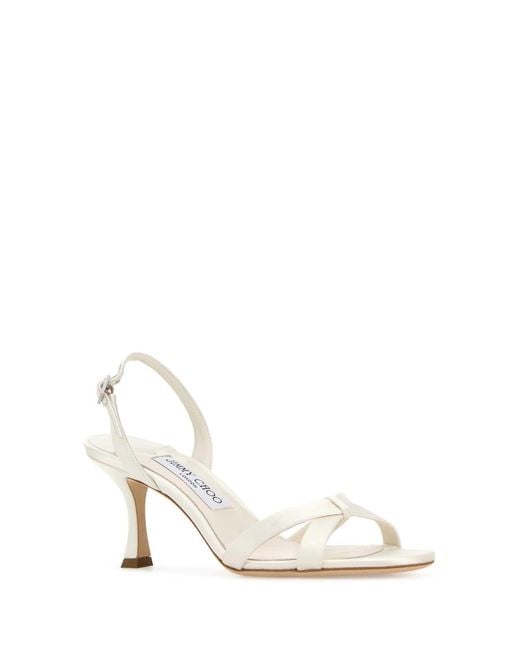 Jimmy Choo White Elsy 70