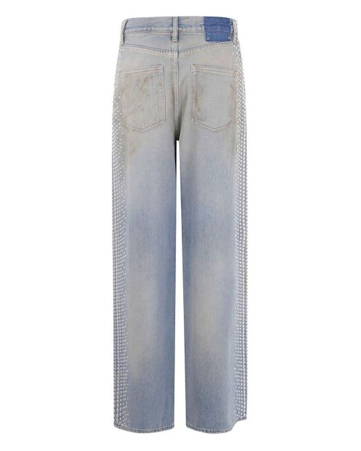 Golden Goose Deluxe Brand Blue Boyfriend Denim Jeans