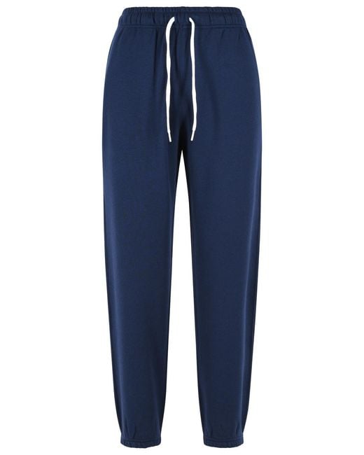 Polo Ralph Lauren Blue 'Jogger' Cotton Blend Pants