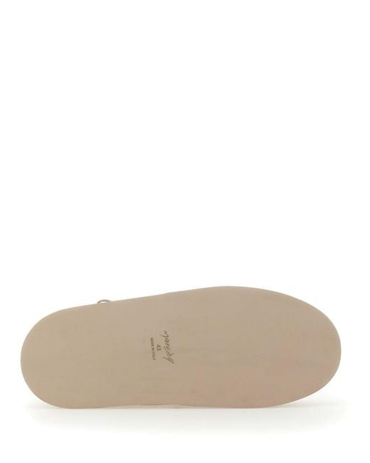 Marsèll Natural Hammered Leather Cassapana Sneakers For for men