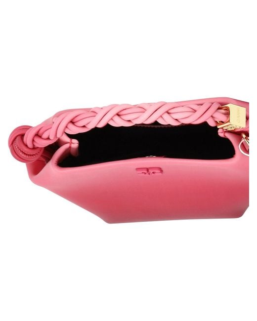 Ganni Pink "Mini Bou" Handtasche