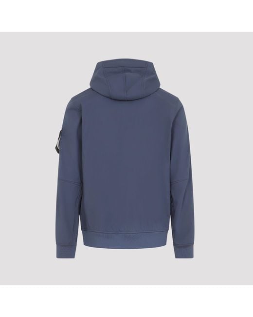 Soft Shell Jacket Stone Island de color Blue