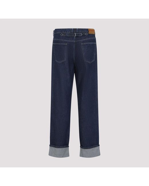 Vaqueros De Algodón Marni de color Blue