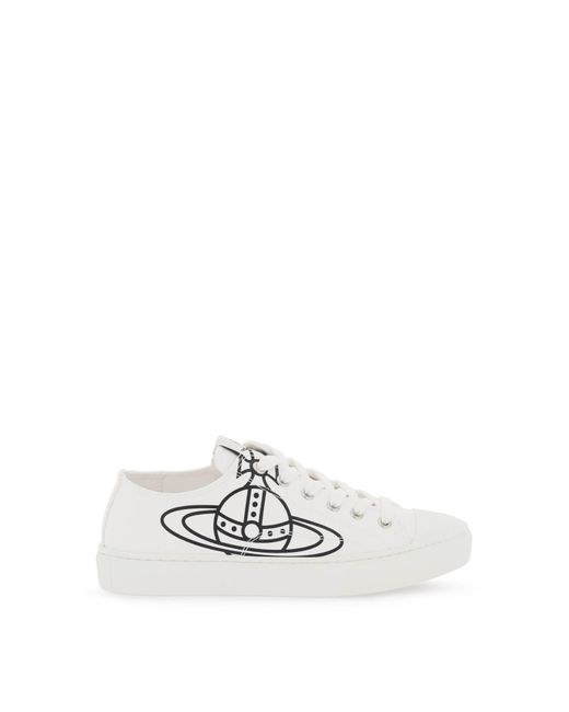 Vivienne Westwood Plimsoll Low Top 2,0 Sneaker in het White