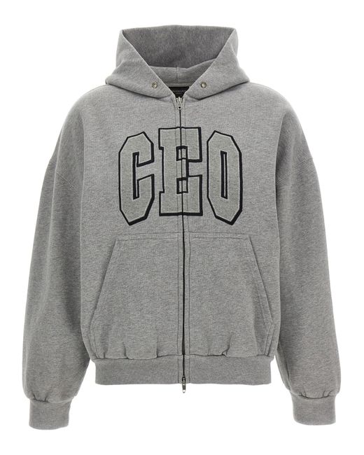 Balenciaga Zip-Throughs in het Gray