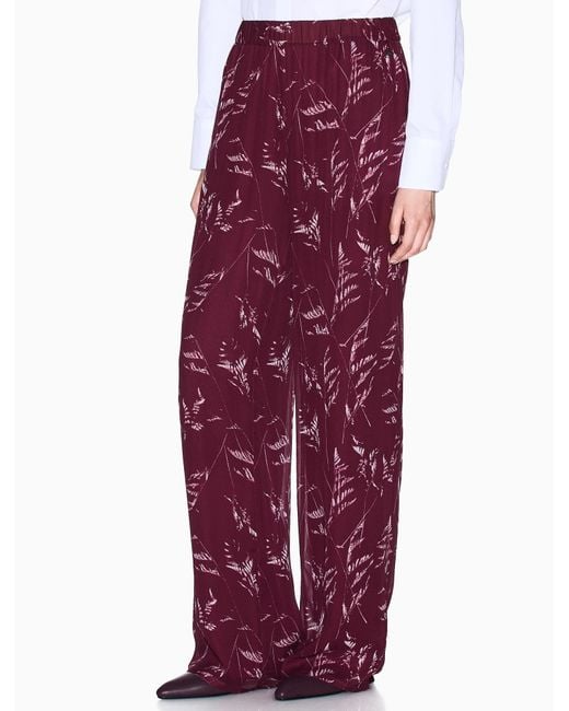 ARMANI EXCHANGE Purple Trousers