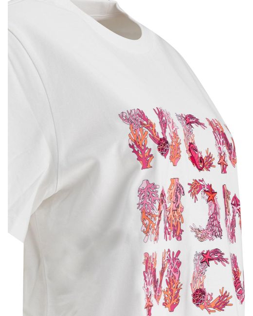 MCM T-Shirts in het White