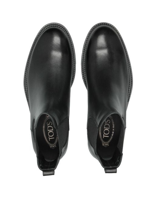 Tod's Black Boots for men