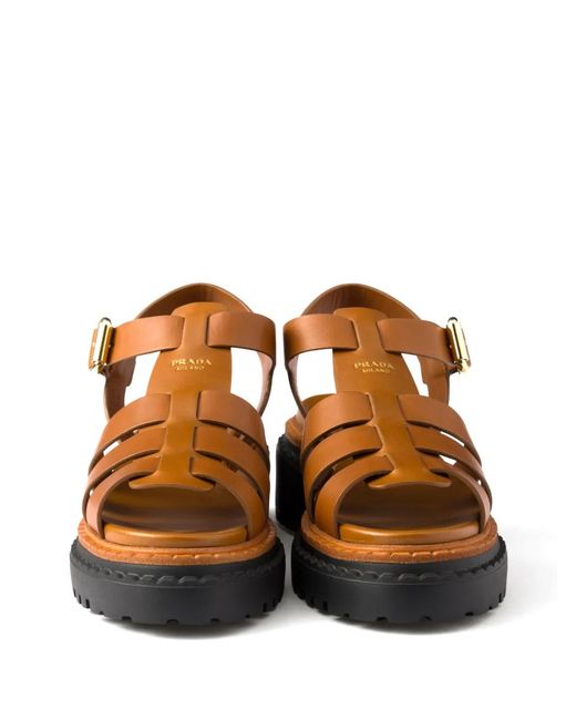 Prada Brown Sandals