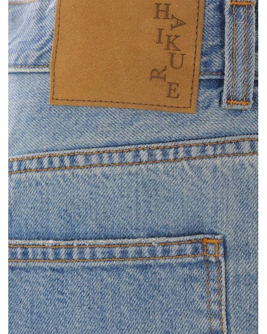 Haikure Blue Winona Wide-Leg Jeans