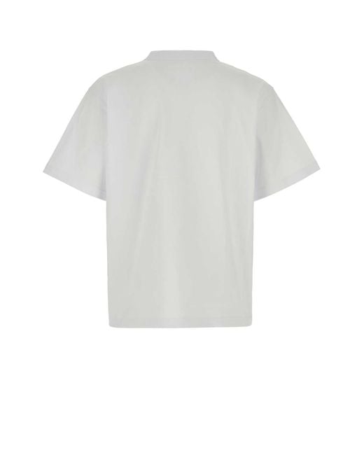 Sacai White Carhartt Wip Cotton Jersey T-Shirt