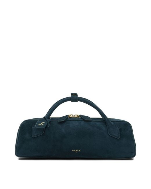 Alaïa Blue "Le Teckel" Medium Handbag