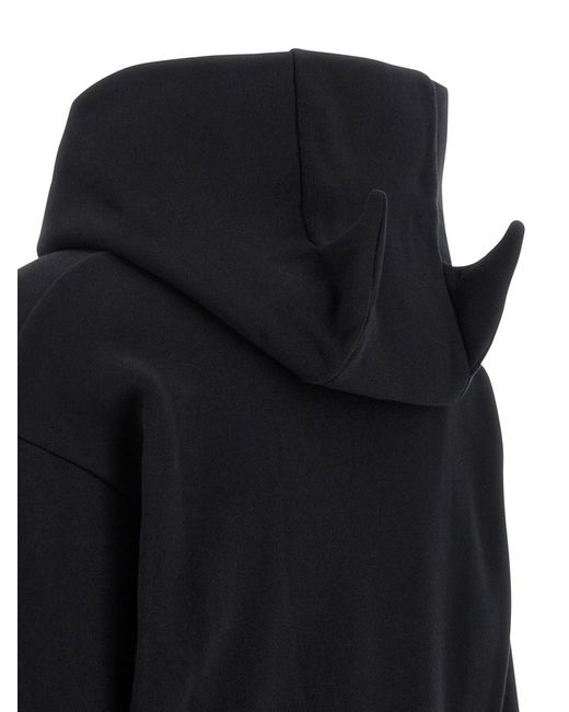 Coperni Black 'Horn' Hoodie