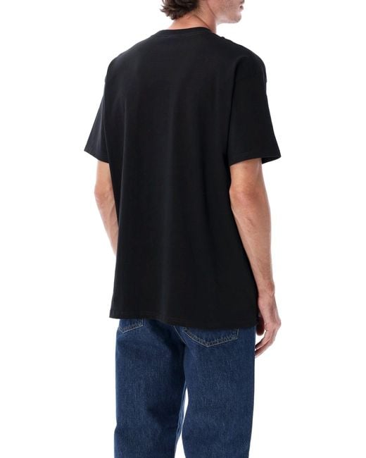 Huf Black T Shirts And Polos