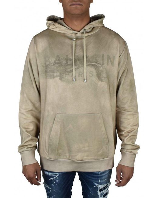 Balmain Gray Sweatshirt
