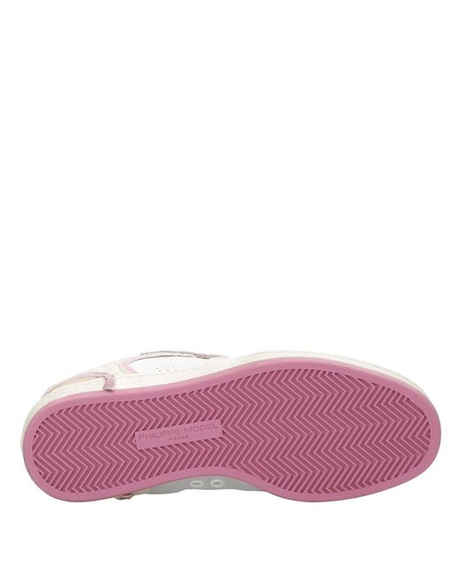 Baskets Philippe Model en coloris Pink