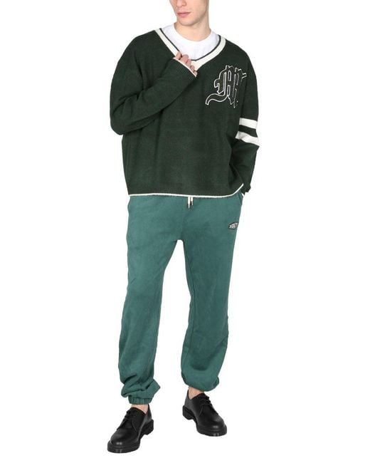 MOUTY Green Biggie Jogging Trousers for men