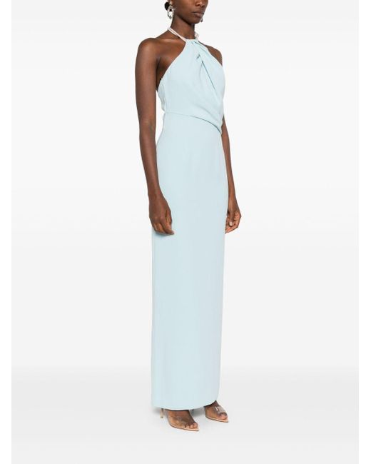 Solace London Blue Trost London Riva Maxi Kleid