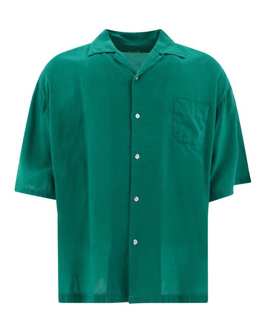 Kapital Leinenhemd in Green für Herren