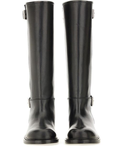 Givenchy Black Chic Flat Boot For