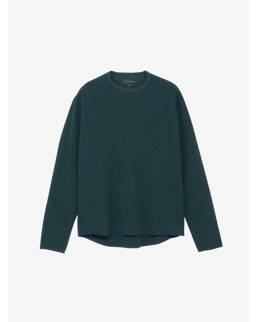 Goldwin Green Wf Light L/S T Shirt