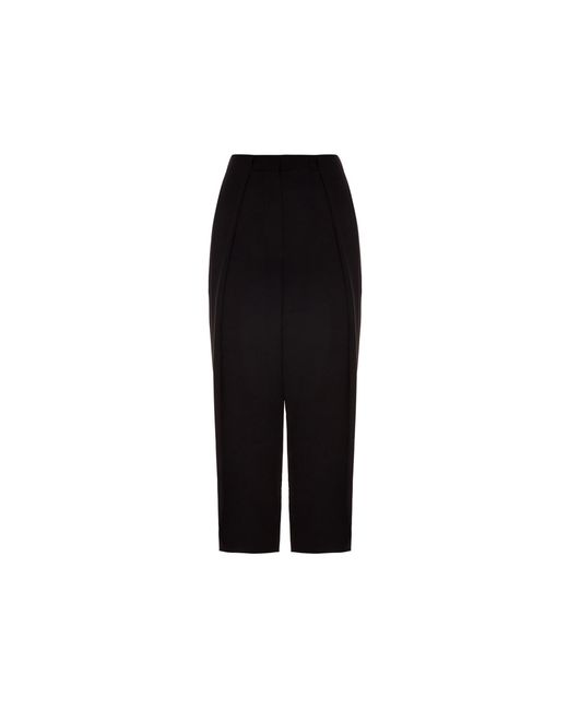 Balmain Black Cropped Trousers