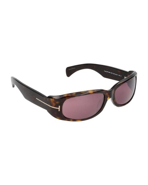 Tom Ford Zonnebril Ft1064 52 S /17/120 in het Multicolor