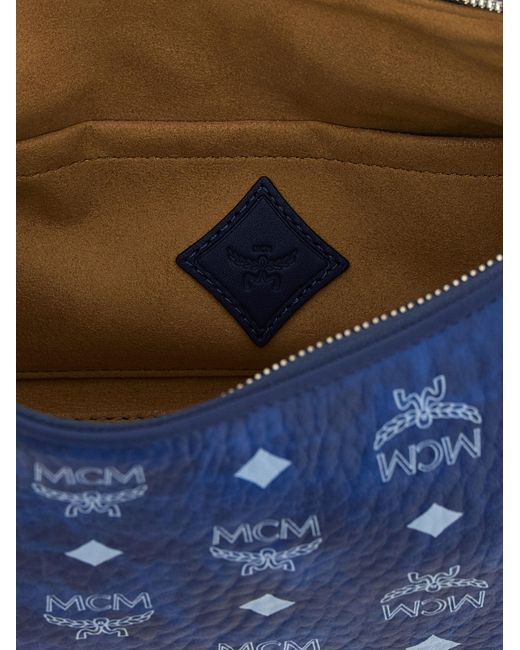'Aren Hobo' pequeño hombro MCM de color Blue