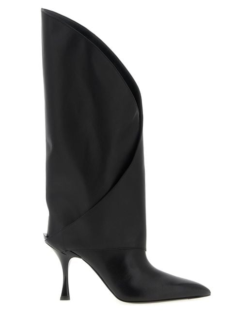 Bottes 'Twist' Balmain en coloris Black