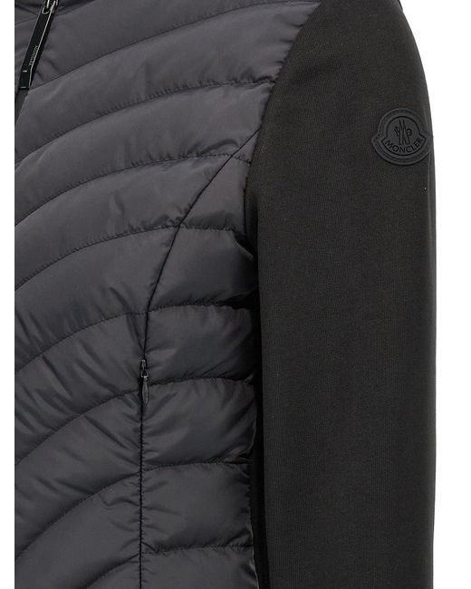 Moncler Black Zip Up' Hoodie