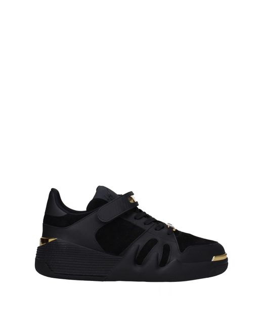 Giuseppe Zanotti Sneakers Talon Mens Wildleder Schwarz in Black für Herren