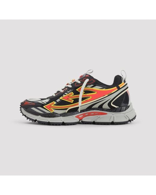 Off-White c/o Virgil Abloh Red M-Be Right Back Mesh Sneakers