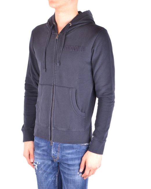 Sudadera Azul Woolrich de hombre de color Blue