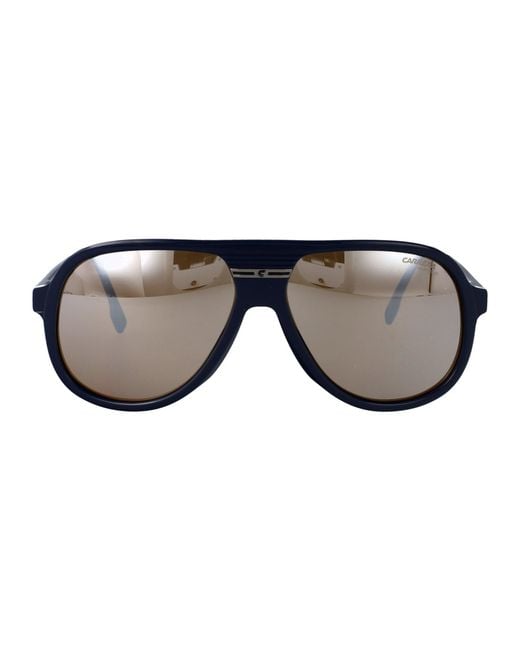 Carrera Blue Aviator Sunglasses C Sport 07/S Pjp for men