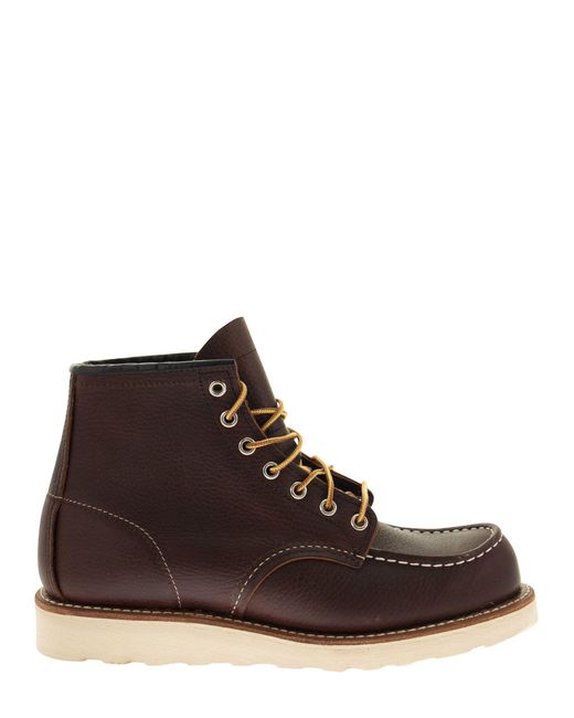 Red Wing Classic Moc 8138 Lace Up Boot in Brown | Lyst