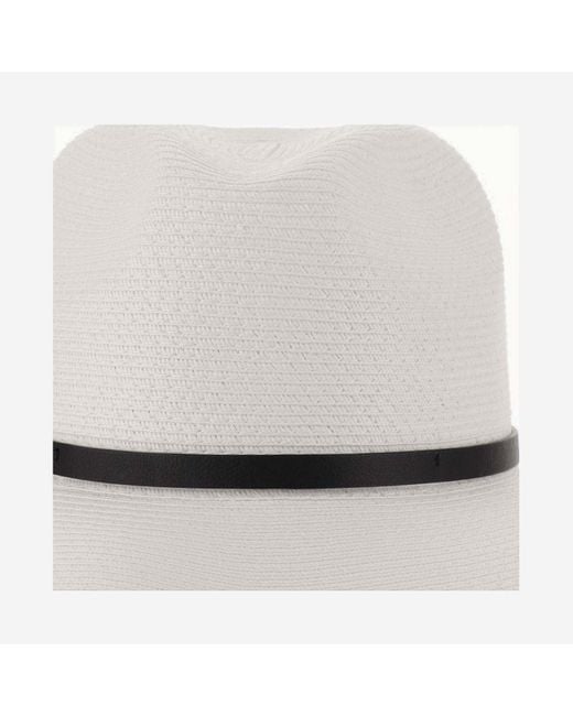 Filippo Catarzi 1910 White Paper Blend Hat