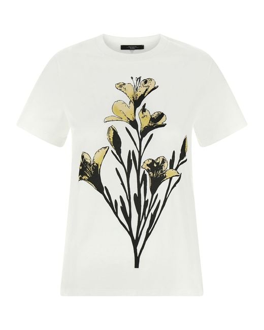 Weekend by Maxmara 'guglia' T -shirt in het White