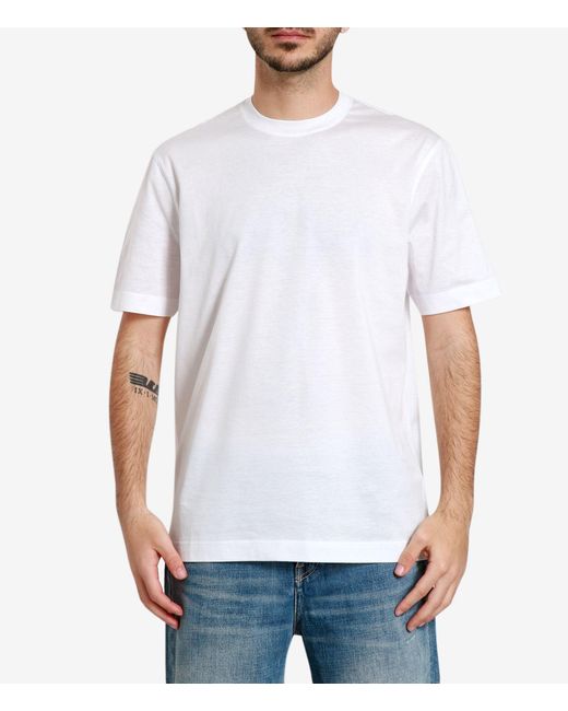 Filippo De Laurentis White T Shirts And Polos