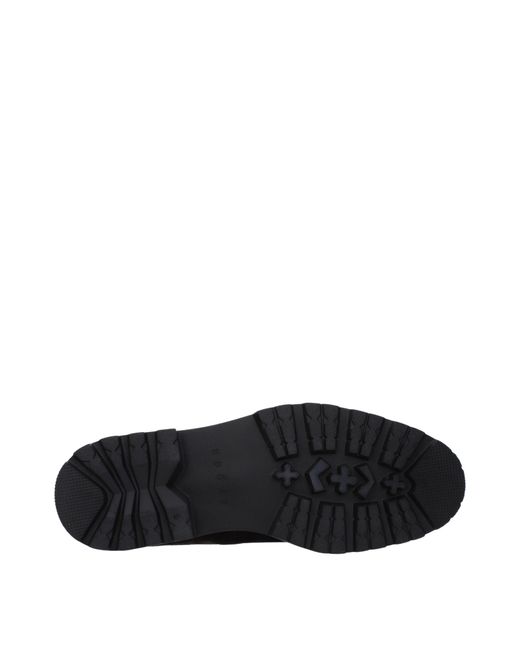 Hogan Black Boots H673 Suede/Rosewood