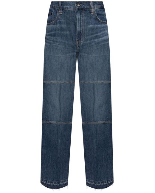 Helmut Lang Blue Straight-Leg Jeans for men