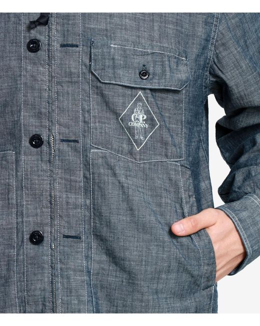 C P Company Blue Shirts