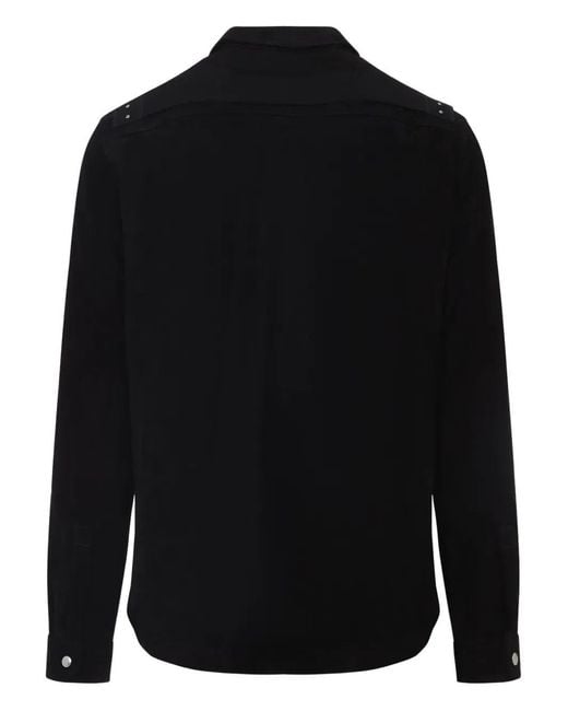Rick Owens Black Outershirt