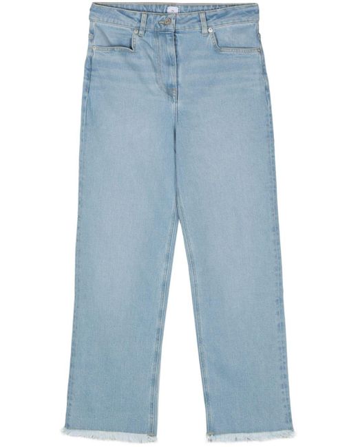 Paul Smith Blue Straight-Leg Organic Cotton Jeans