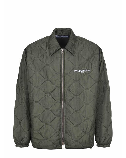Oamc Peacemaker Green Peacemaker Jacket Oamc Made Of Nylon