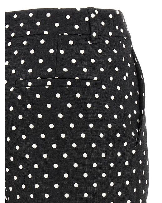 Valentino Garavani Black Supergran Hosen